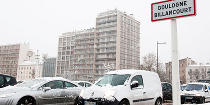 Circulation hivernale dans les Hauts-de-Seine